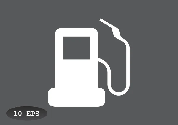Ícone do posto de gasolina — Vetor de Stock