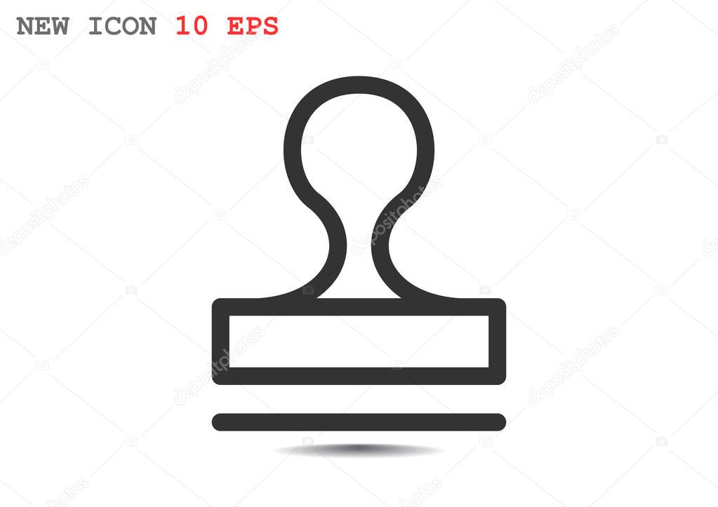 Stamp web icon
