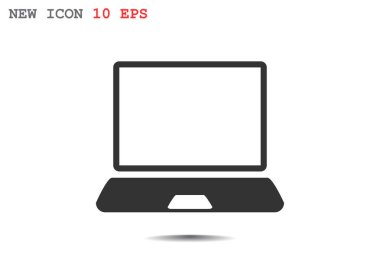 Basit dizüstü web simgesi