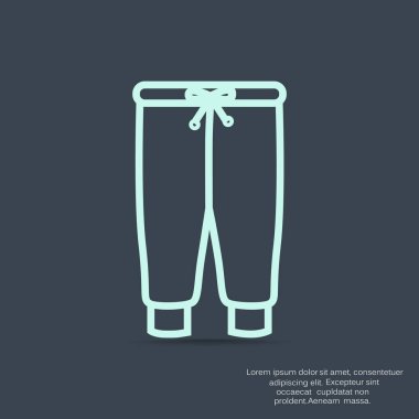 pantolon web simgesi