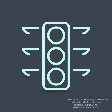 trafik ışıkları web simgesi