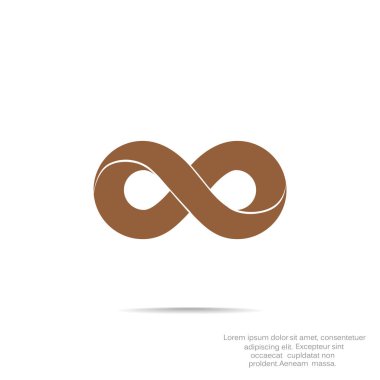 Sonsuzluk sembolü web simgesi 