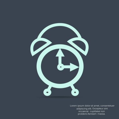 Basit alarm simgesini