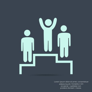 Kazanan podyum simgesi