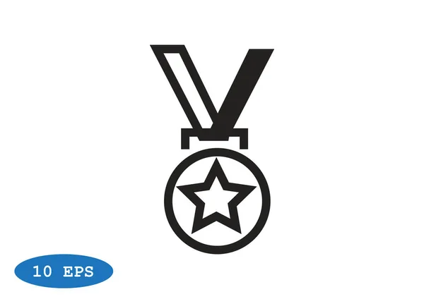 Medal  simple icon — Stock Vector