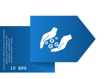 sadaka, web simgesi vermek