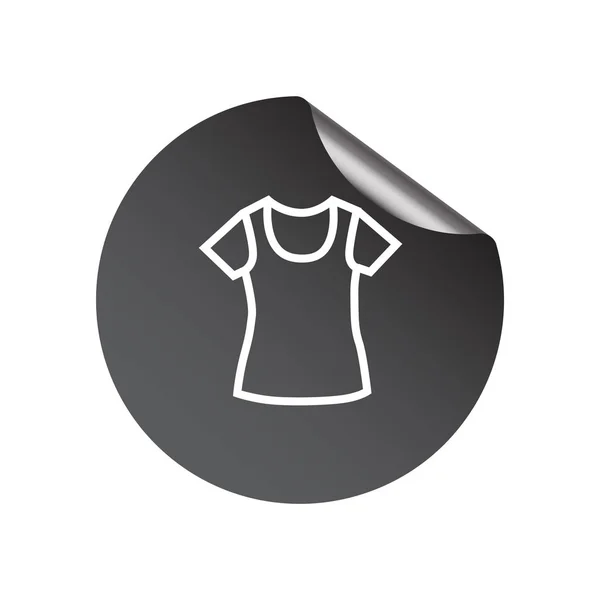 T-shirt web pictogram — Stockvector
