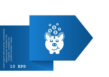 Domuz kumbarası simgesi