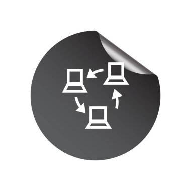 Bilgi değişimi simgesi