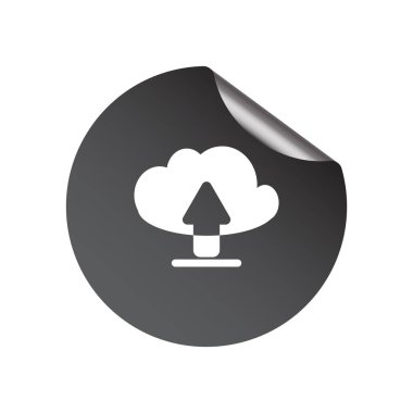 Bulut dosya karşıya yükleme simgesi