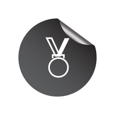 Madalya basit simgesi