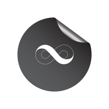 Sonsuzluk sembolü web simgesi 