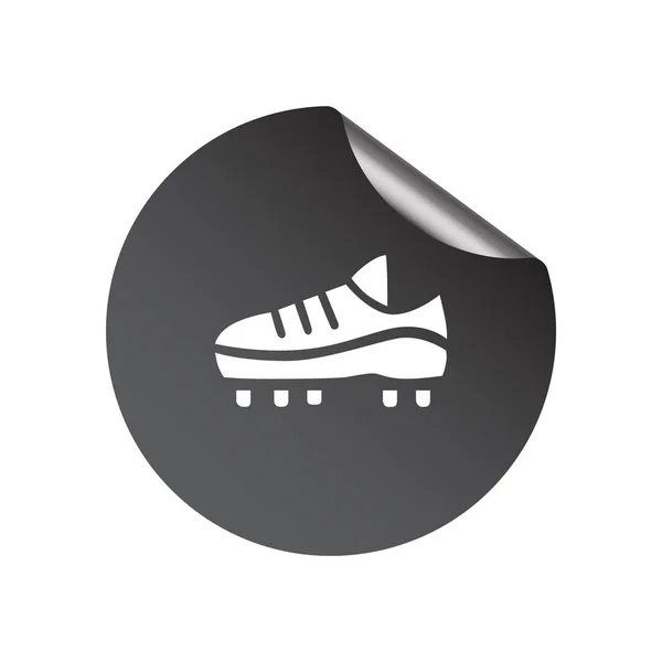 Football boot icon — Stock Vector