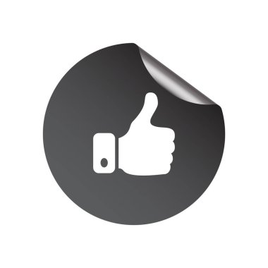 Basit simgeyi parmakla