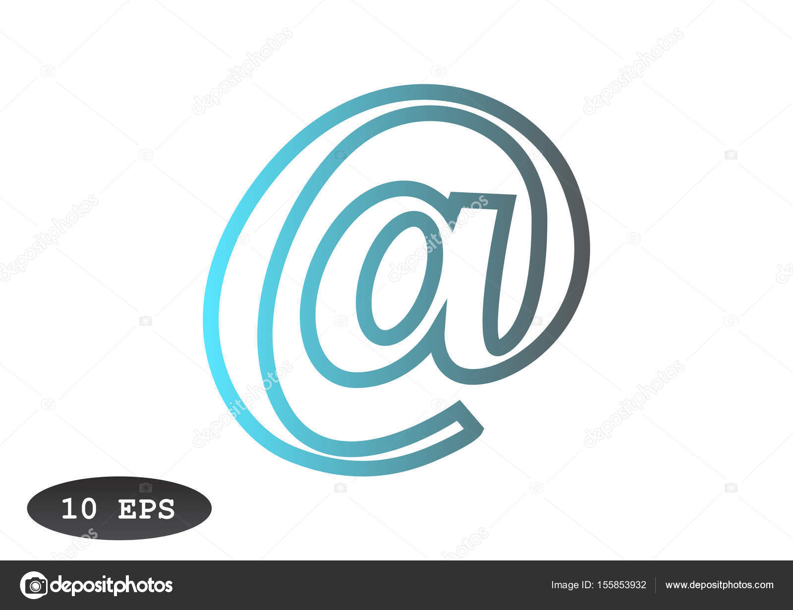 Electronic address, email Stock Vector by ©LovArt 155853932