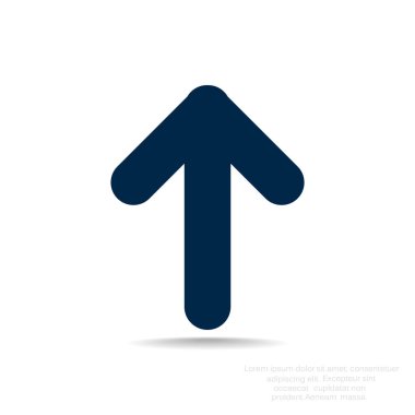 Ok yukarı Web simgesi