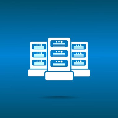 Veri sunucuları web simgesi