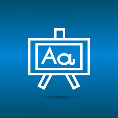 blackboard tabelada alfabesi