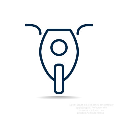 Basit web satırı motosiklet