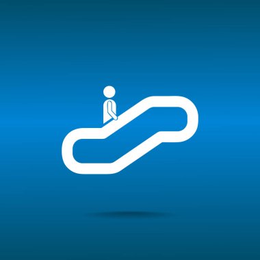 Yürüyen merdiven web simgesi