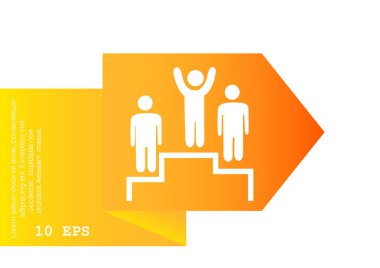 Kazanan podyum simgesi