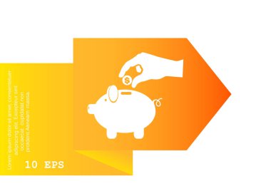 Domuz kumbarası simgesi