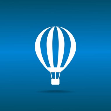 hava balonu basit simgesi