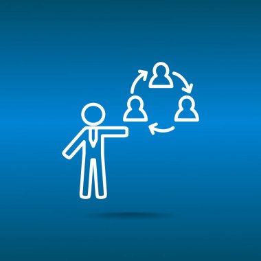 İş basit web simgesi