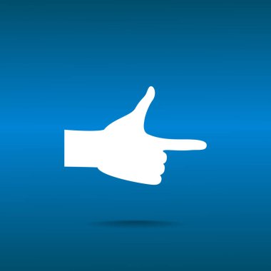 işaret parmağı web simgesi