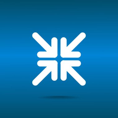 Kare simgesi dört ok