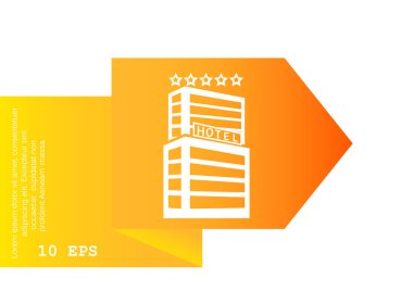 Otel Web simgesi Binası