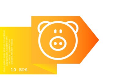 Domuz kumbarası simgesi