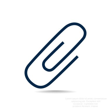 Basit klips web simgesi