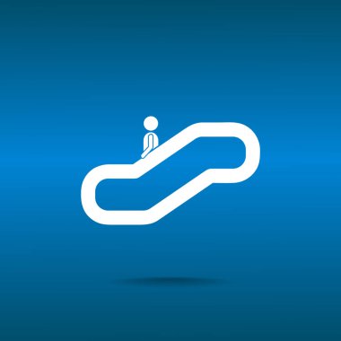 Yürüyen merdiven web simgesi