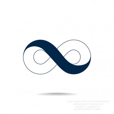 Sonsuzluk sembolü web simgesi 