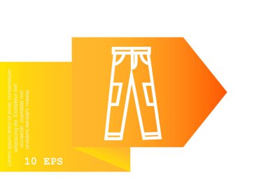 pantolon web simgesi