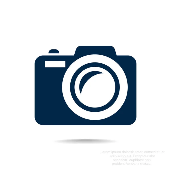 Icona web fotocamera — Vettoriale Stock