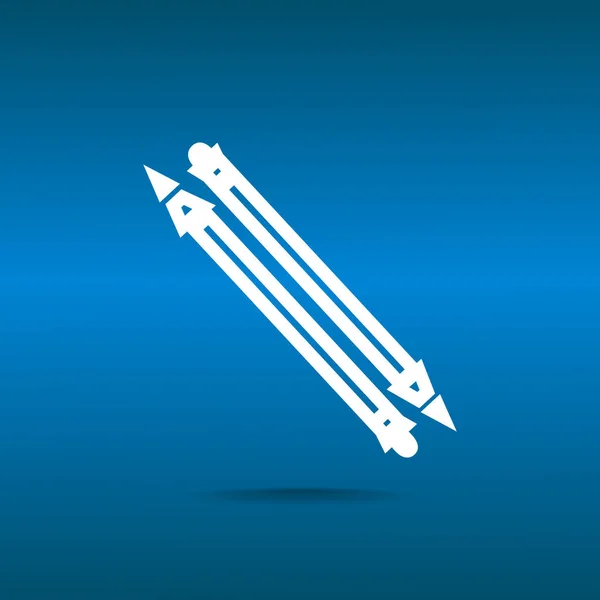 Ikony www ołówki — Wektor stockowy
