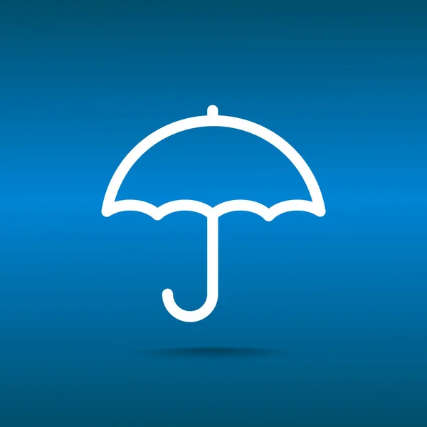 Ikony WWW parasol — Wektor stockowy