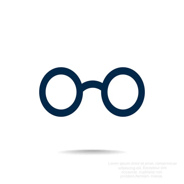 Gafas icono simple — Vector de stock