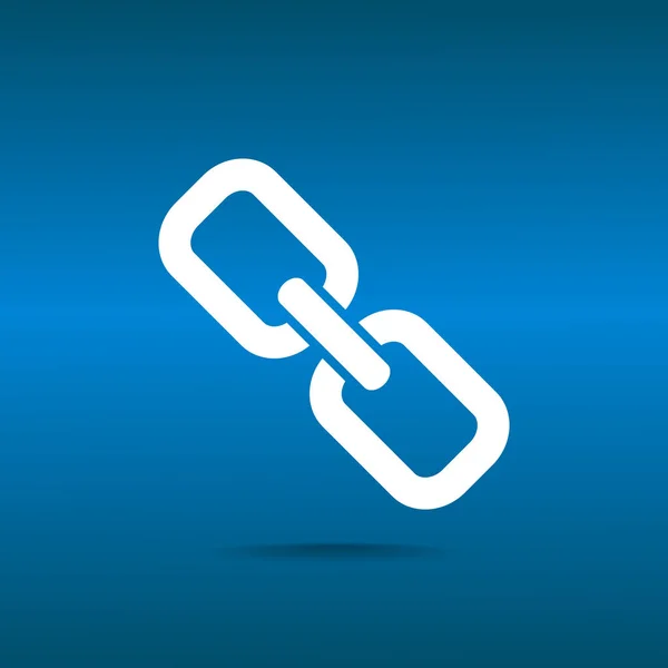 Simple chain icon — Stock Vector