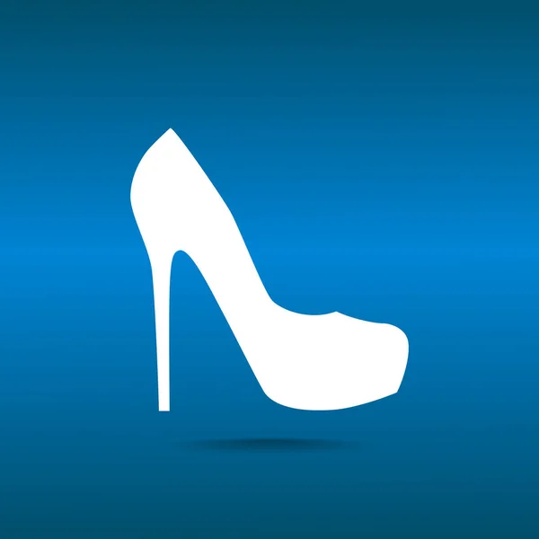 Heel shoe icon — Stock Vector