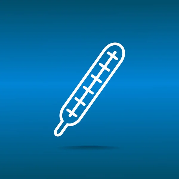 Medical thermometer web icon — Stock Vector