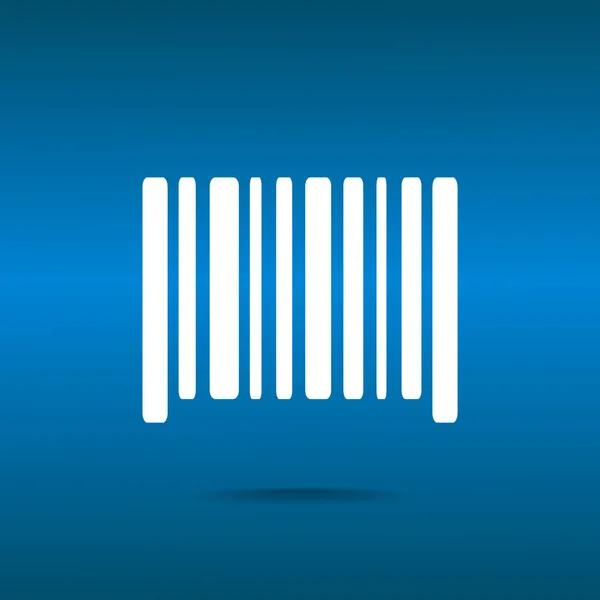 Ícone de código de barras — Vetor de Stock
