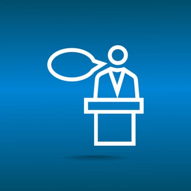 hoparlör simgesi silüeti