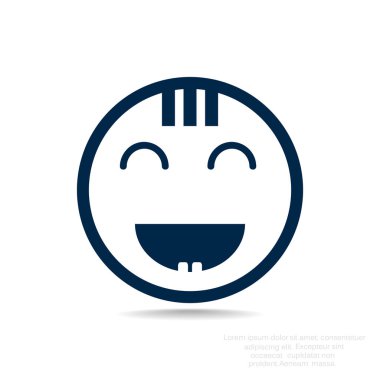 mutlu çocuk web simgesi