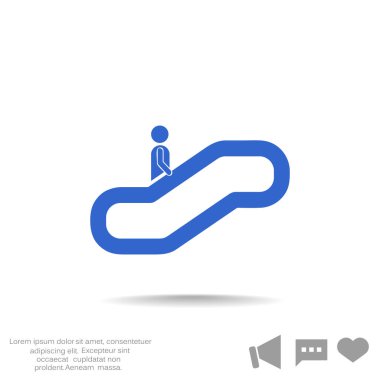  Yürüyen merdiven web simgesi