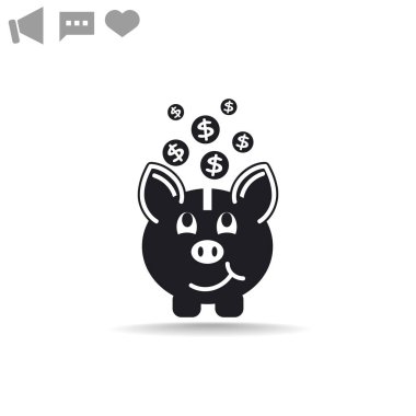 Domuz kumbarası simgesi