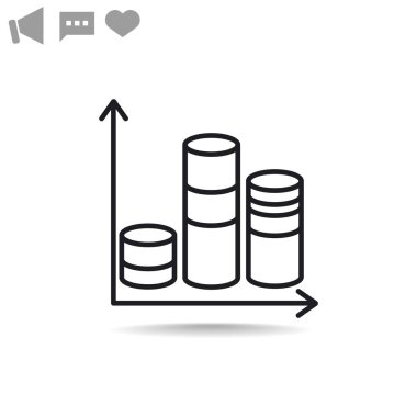 İş grafiği web simgesi