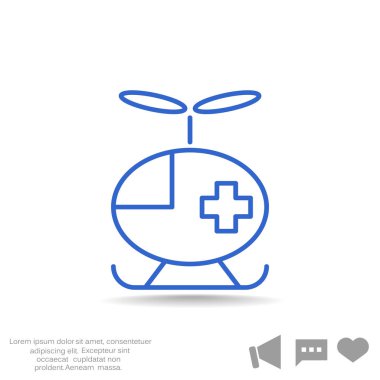 Helikopter web simgesi